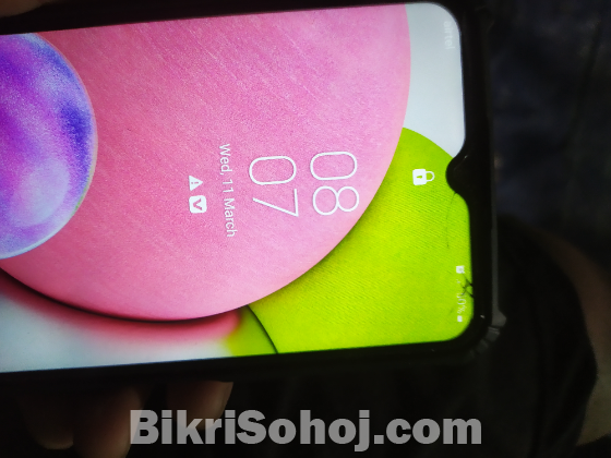 Samsung a03s ram 4+4 stores 64